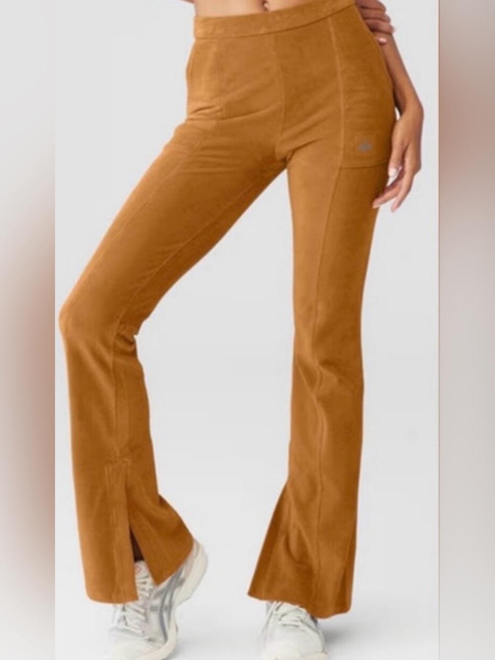 Alo Yoga corduroy flare legging sz S